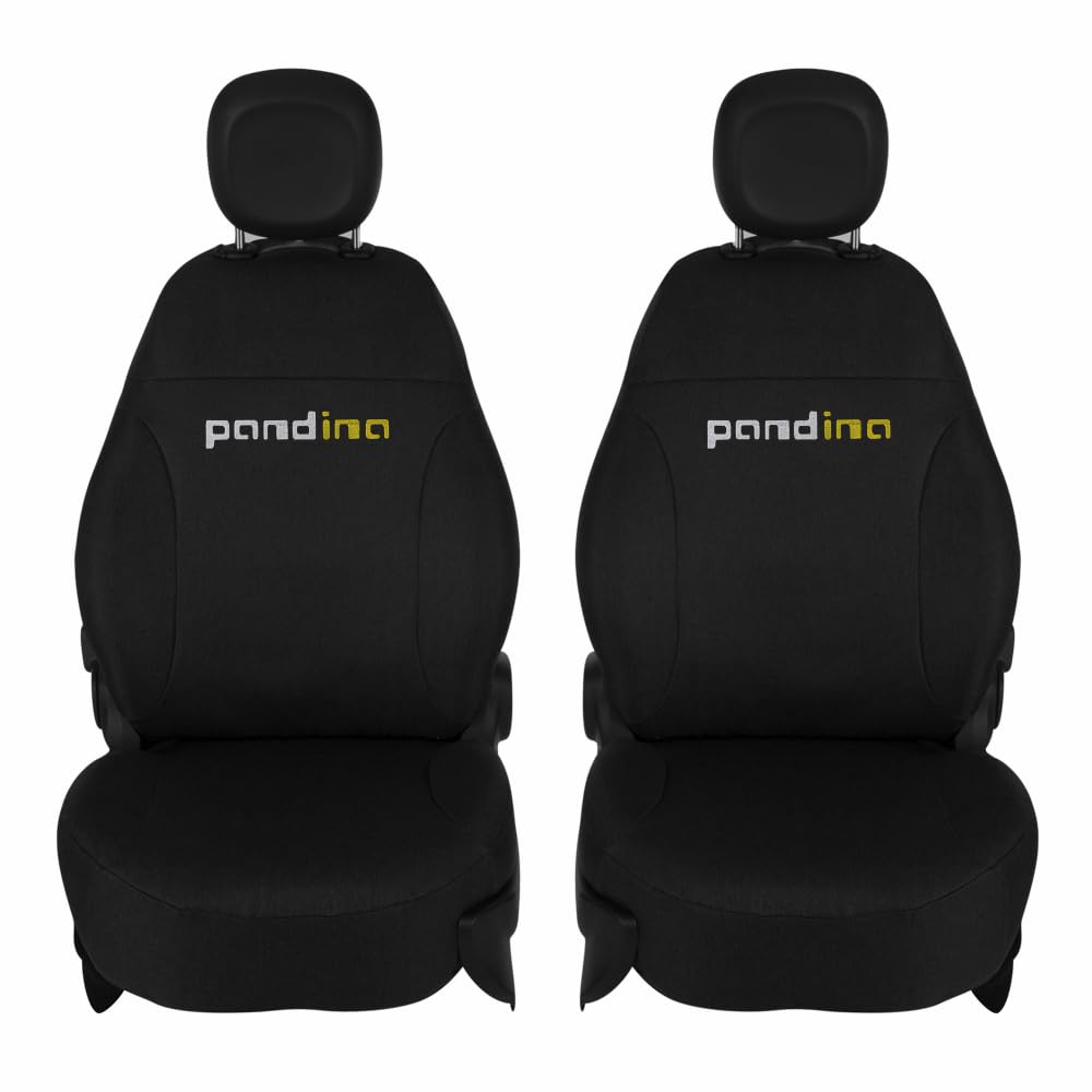 UNION Coprisedili anteriori realizzati su misura specifici per FIAT PANDINA. Perfettamente aderente resistente lavabile. Made in Italy (Antracite)