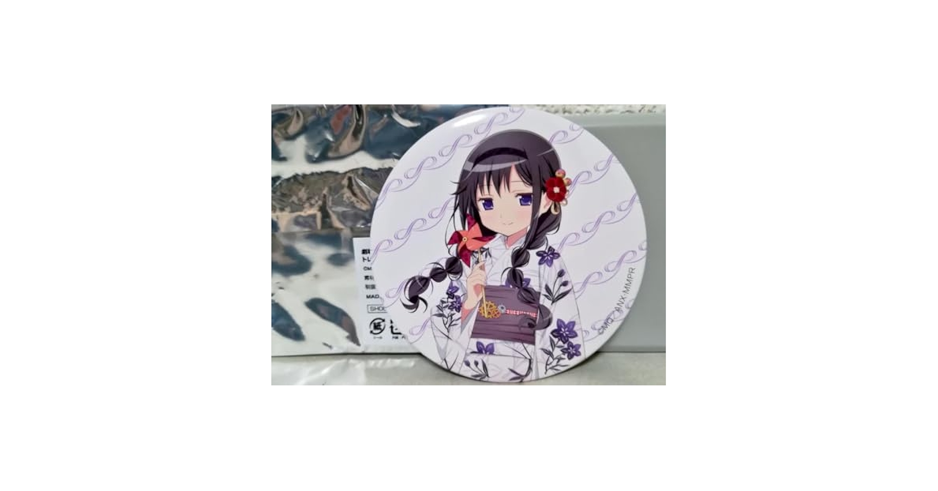 暁美ほむら　魔法少女まどかマギカ　缶バッジ シャフトテン 魔法少女まどか☆マギカ まどマギ まどか 暁美ほむら 缶バッジ