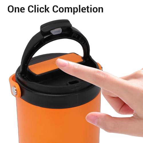 Cafetera portátil eléctrica con batería 600 mL miniatura 3