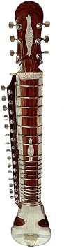 Professional Quality Esraj Indian Classical Musical Instrument Tun Wood Construction Kolkatta Made Ideal for Classical Music Performances and Serious Musicians.