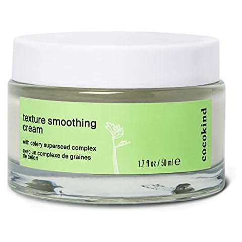 Cocokind Texture Smoothing Cream, Face Moisturizer with Squalane, Celery Seed and Cucumber, Face Lotion Moisturizer Face, Hydrating Face Cream Cover