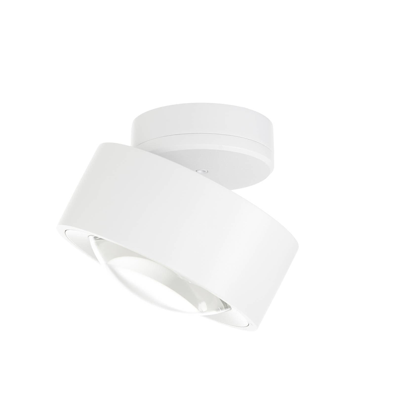 Arcchio LED Deckenleuchte Rotari (Modern) in Weiß aus Aluminium (1 flammig,) - Lampe Deckenlampe Wohnzimmerleuchte