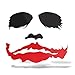 ERREINGE STICKER PRESPAZIATO 20cm - The Joker - Adesivo Decal Decalcomania Vinile Murale Laptop Auto Moto Casco Camper