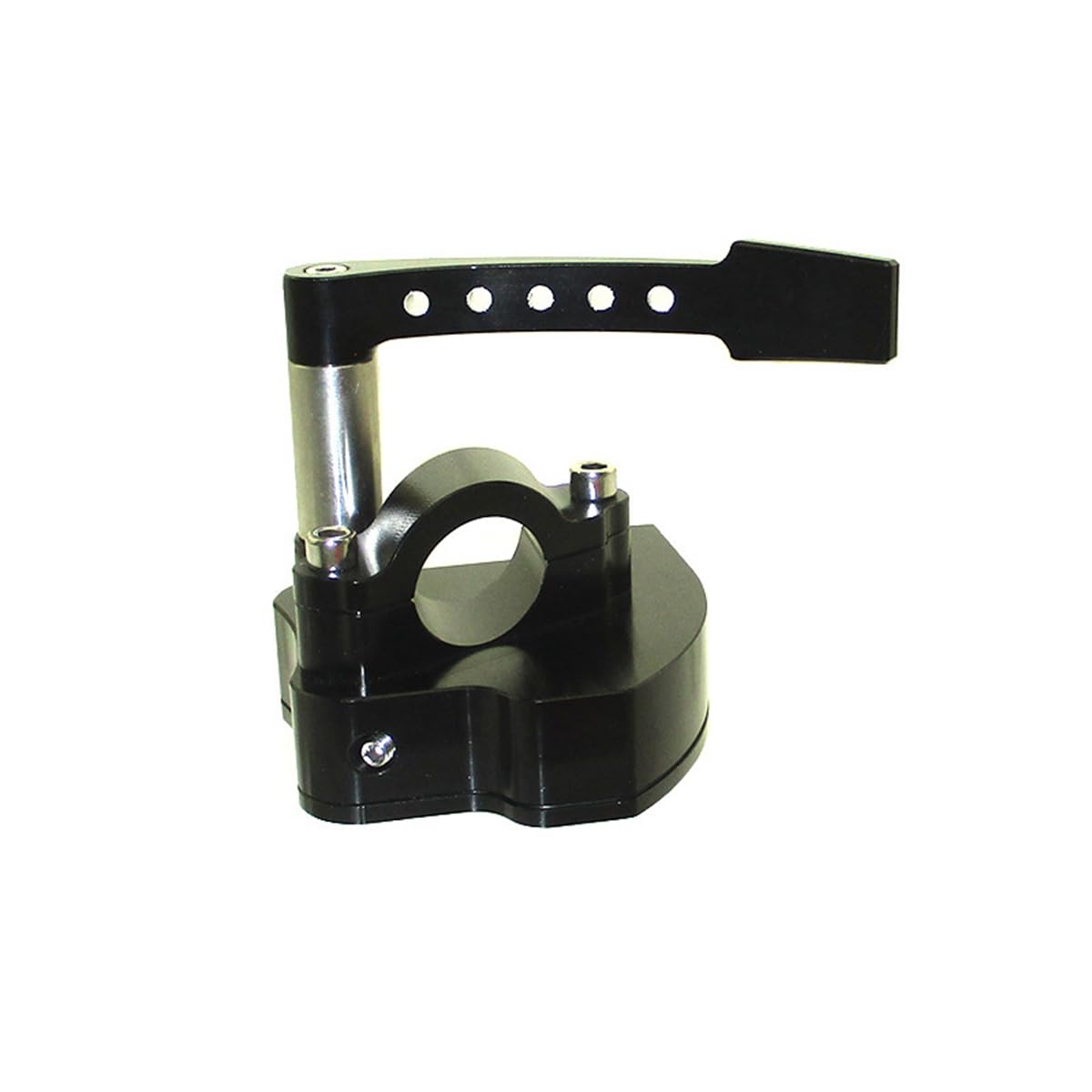Acceleratore a pollice CNC Billet per Yamaha Honda Kawasaki Suzuki ATV Quad 4 ruote (nero)