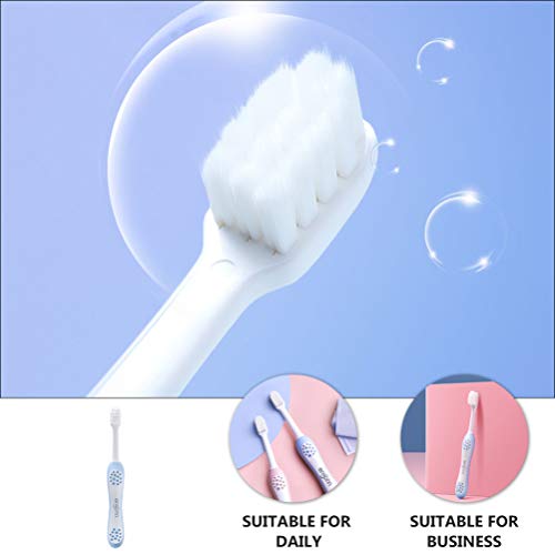 STOBOK Escova de Dentes Extramacia Infantil Escova de Dentes Com Alça Antiderrapante Escova de Dente