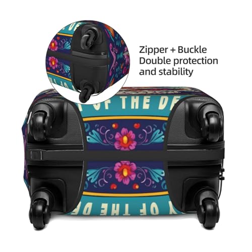 Dead Day Party Travel Luggage Covers - Elasticity Suitcase Covers Protector for Luggage 18-32 Inch3