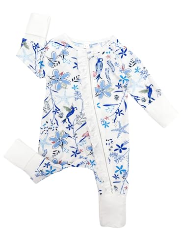 Bow Dream Baby Girl Clothing Footies Bamboo Rayon Baby Girl Clothes Baby Romper Jumpsuit Newborn-24 Months4