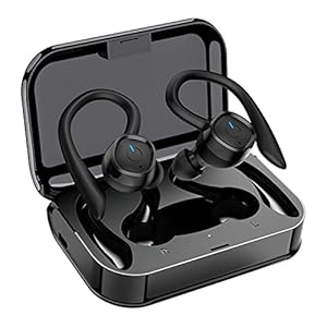 Bluetooth Kopfhörer Sport In Ear, Kopfhörer Kabellos mit Bügel, Kabellose Kopfhörer IPX8 Wasserdicht für Joggen Laufen…