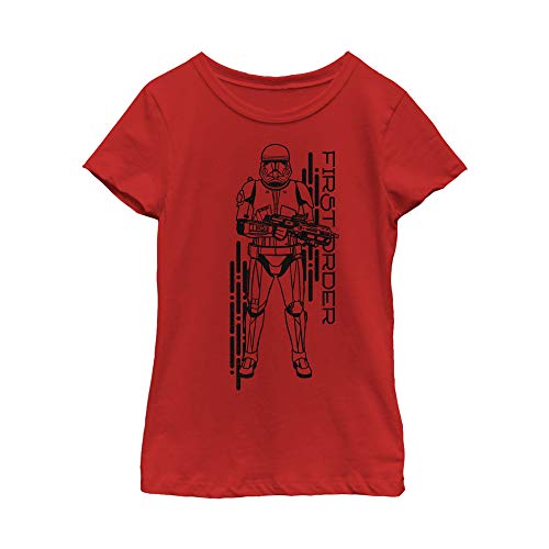 Fifth Sun Star Wars: The Rise of Skywalker Project Red Girls Short Sleeve Tee Shirt