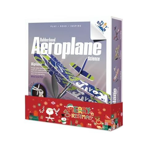 PLAY STEAM Rubber Band Aeroplane Kit Cover