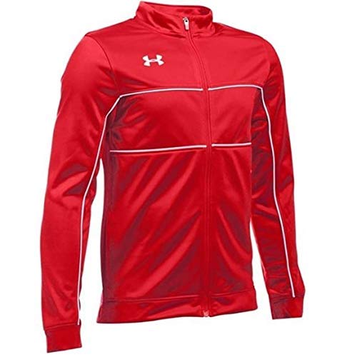 Under Armour Men's Rival Knit Warm-Up Jacket Red/White