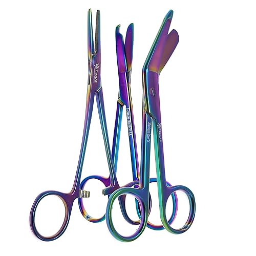 A2Z Scilab Set of 3 Bandage Scissors 5.5