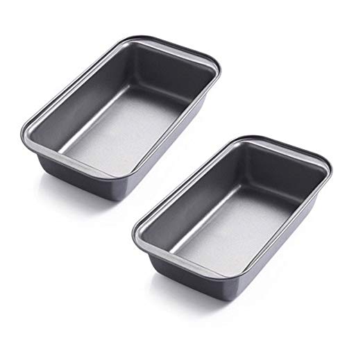 Loaf Pan Toast Mold Carbon Steel Bread Baking Pan Nonstick Cake Making Tray Small Loaf Pan Bake Food Serving Tool for Home Kitchen Bakeware, 9.8\"x5.1\" - Thumbnail 6