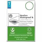 Eastora Twin Waterproof Mattress Protector – Full Encasement with Zippered Closure,...