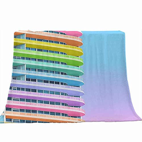 Couverture polaire flanelle microfibre architecturale 150x200 - 5