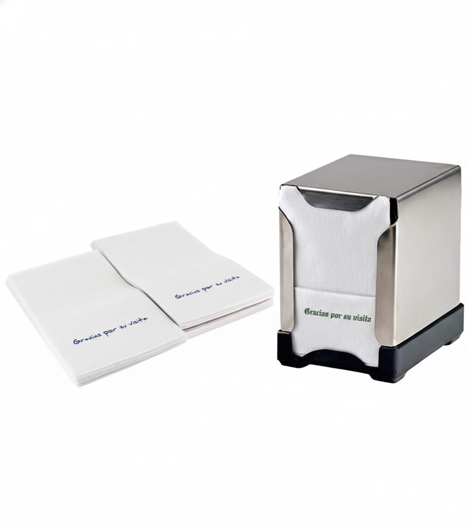 Chiner - Servilleta Miniservis 17x17 Blanca (5.000 unds.)