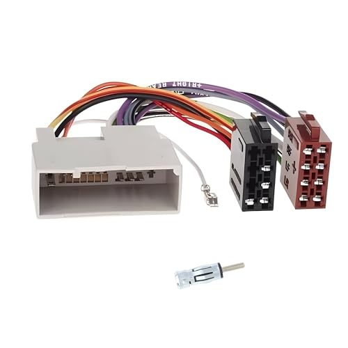 Câble Adaptateur Faisceau ISO connecteur autoradio pour Ford Fiesta Fusion, Land Rover Freelander Auf ISO
