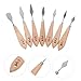 VILLFUL Painting Mixing Tool Set 7pcs Oil Painting Knife Set Scrapers Spatulas Shovels for All Techniques