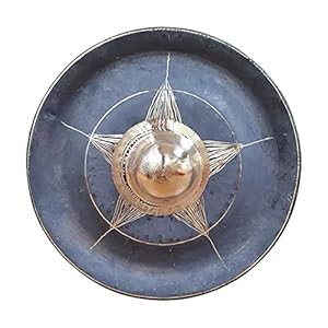 Grote Bronzen Gong – 45cm / 17.7in, handgemaakte Chinese gongs, traditionele percussie-muziekinstrument met hamer…