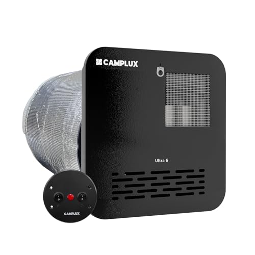 CAMPLUX 6 Gallon RV Water Heater, Gas/Electric/Hybrid, 12,00...