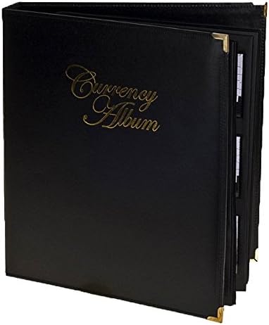 Whitman Premium Currency Banknote Album Large Notes - Clear Pages - By Whitman