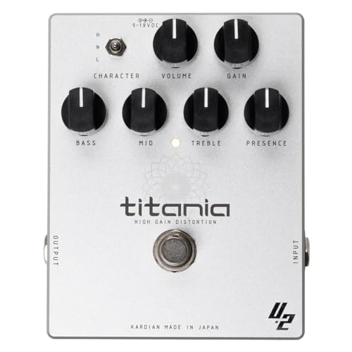 KarDian titania V2 ディストーション KarDiaN TITANIA V2 エフェクター ハイゲインディストーション