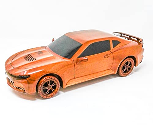 Camaro 2022 Modelo de Madera miniatura 2