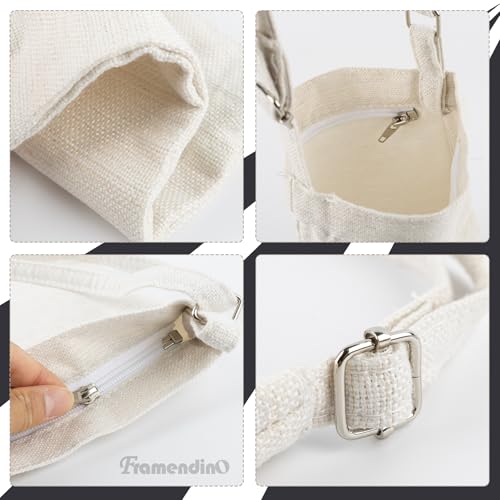 Framendino 4 Bolsas de Lona para Sublimación miniatura 5
