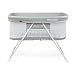 2in1 Rocking Bassinet One-Second Fold Travel Crib Portable Newborn Baby,Gray
