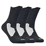 Elite Basketball Socks, Cushioned Athletic Sports Crew Socks for Men & Women