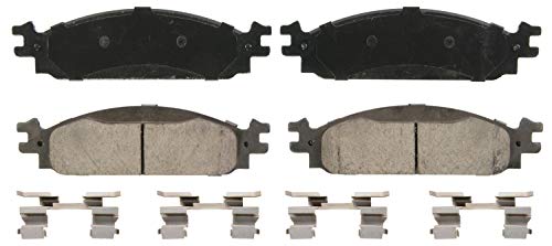 Wagner QS ZD1376 Disc Brake Pad Set, Chamfered Edges for Smooth, Quiet Stops, Fits 2009–2011 Ford Flex, 2010–2011 Ford Taurus