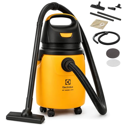 Aspirador água pó Electrolux potente função sopro limpeza profunda 1300W 20L total 18L util protetor termico GT30N 220v