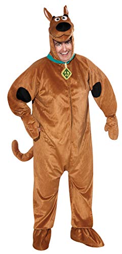 Scooby-Doo Deluxe Adult Costume, SCOOBY, One Size
