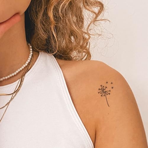 Inkster Tattoo Pusteblume | Temporäre Tattoos 2...