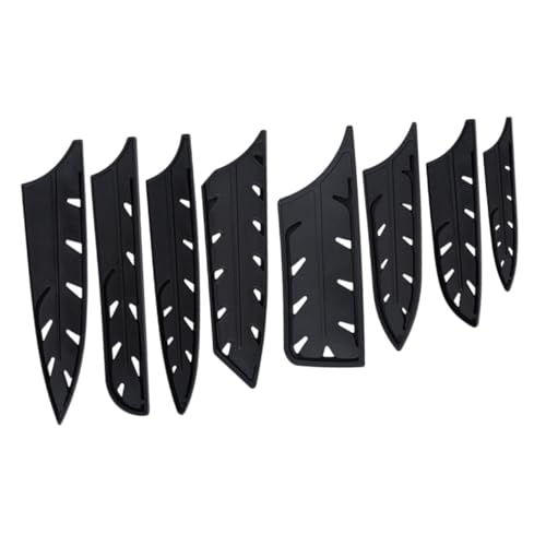 SOLUSTRE 8Pcs Knife for Horizontal Knives Chef Cutter Protectors for Kitchen and Camping Use Maintain Sharpness and Prevent Tool Men and Dads