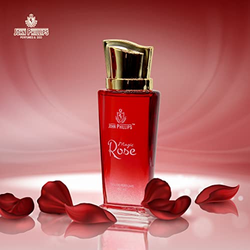 Image of John Phillips Sandal Imperia, Magic Rose & Attarful 60 ml + 60 ml + 60 ml Eau De French Perfume - Unisex Perfume For Men & Women
