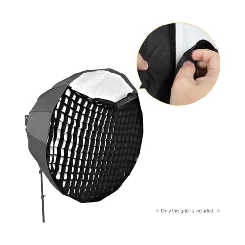 Image of PHOTOMAX Photographic Honeycomb Grid for Octagon Softbox Studio Umbrella Flash Diffuser (90 cm Grid)
