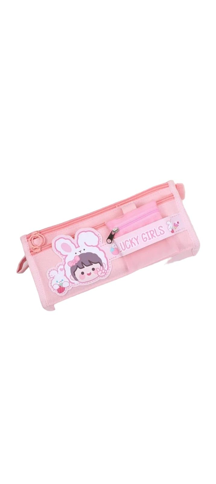 See full amazon price history chart for ADL Essentials-Lucky Girl Large Holding Capacity Pouch for Kids, School & College Students, with Mini Pocket Art Polyester Pencil Box (Set of 1, Pink) ADL Essentials-Lucky Girl Large Holding Capacity Pouch for Kids, School & College Students, with Mini Pocket Art Polyester Pencil Box (Set of 1, Pink) (B0DBLKMCFS) Amazon Price History, Amazon Price Tracker