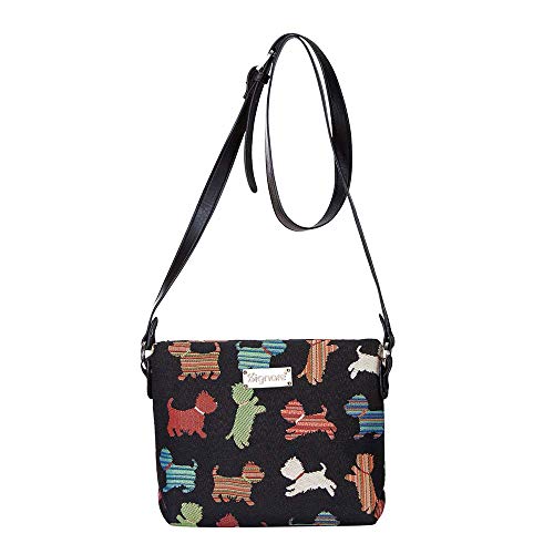 Image of Signare Tapestry Crossbody Bag Sling Shoulder Purse for Women