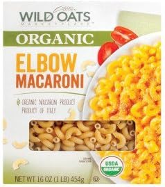 Wild Oats Marketplace Organic Elbow Macaroni (Pack of 3)