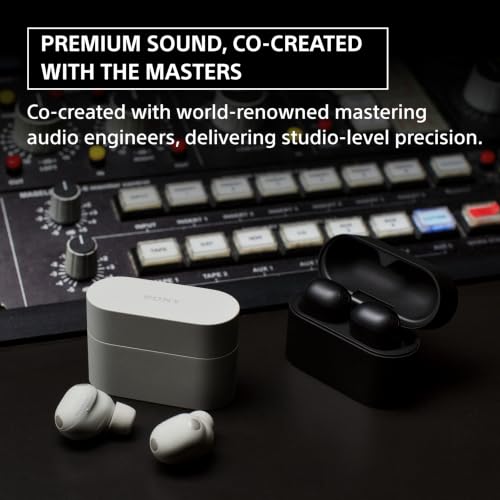 Image of Sony WF-1000XM6 The Best Noise Cancelling Wireless Earbuds, Black | Truly Wireless Headphones, Studio-Quality, HD NC Processor QN3e, Ultra Clear Calls, Up to 24 Hours of Battery, Bluetooth