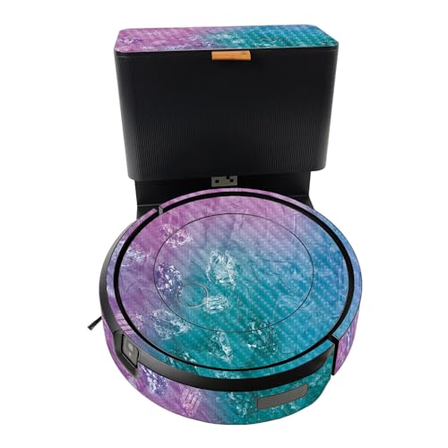 Image of Carbon Fiber Headphone Skin Compatible with iRobot Roomba J5+ - Diamond Grunge - Premium 3M Vinyl Protective Wrap Decal Cover - Easy to Apply | Crafted in The USA by MightySkins