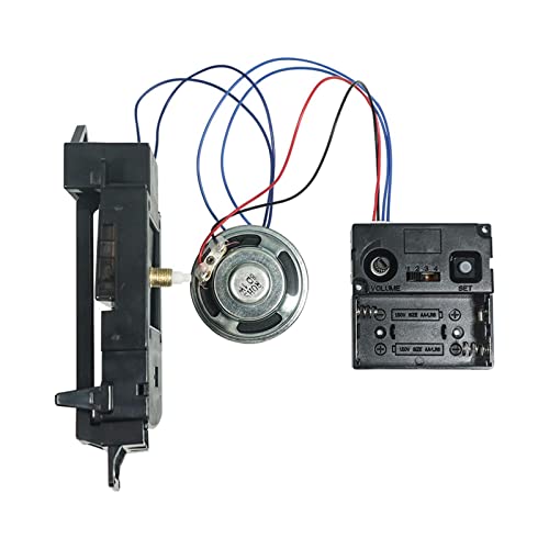 FLCPJGV Mecanismo de Reloj Movimiento Motor de Batería Recambio Kit Reparación Accesorios Plástico Proceso Silencioso Adecuado para Crear
