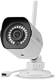 Security Camera Outdoor, Zmodo Wireless Camera, 1080p Night Vision, IP65 Weatherproof, WiFi Cameras for Home Security