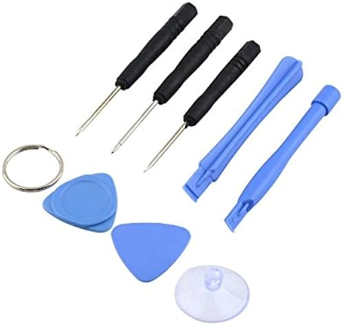 KIT ATTREZZI SMONTAGGIO RIPARAZIONE IPHONE IPAD IPOD TORX CROCE TAGLIO  LEVE ANTISTATICHE VENTOSA  PLETTRO