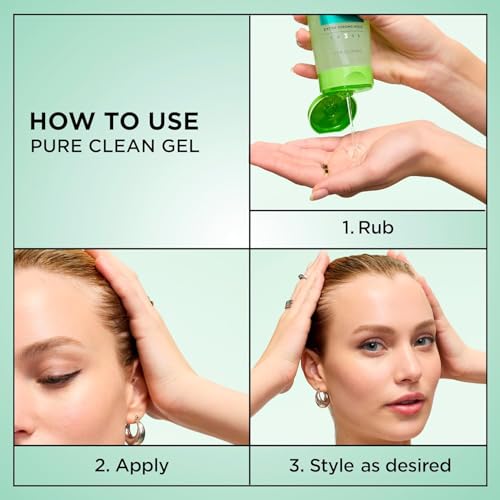 Garnier Fructis Style Pure Clean Styling Gel 6.8 Fl Oz (2 Pack Packaging May Vary) - image 6