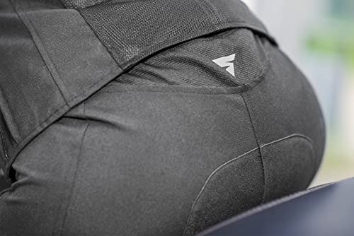 Shima Jet Waterproof Motorcycle Textile Jacket, Black, Size 2XL For Men - 9