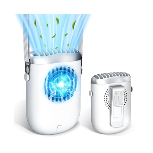 【2025夏革新 一台4役】 携帯扇風機 首掛け扇風機 強力 4WAY対応...