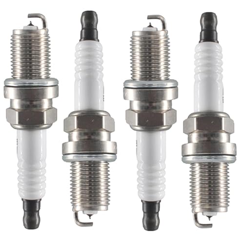 PEIUOK Iridium Spark Plug Set 4 PCS Sparkplug Iridium Compatible with AUDI BMW FORD HONDA MAZDA MERCEDES-BENZ MG NISSAN OPEL VAUXHALL RENAULT ROVER SEAT SKODA TOYOTA VOLVO VW BKR6EIX-11