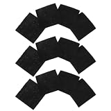 SHINEOFI Filtro Attivo per Compostiera da Cucina, 12 Pezzi, Fibra di Carbonio, Odore Catturato, Versatile, per Bidone Rifiuti Organici